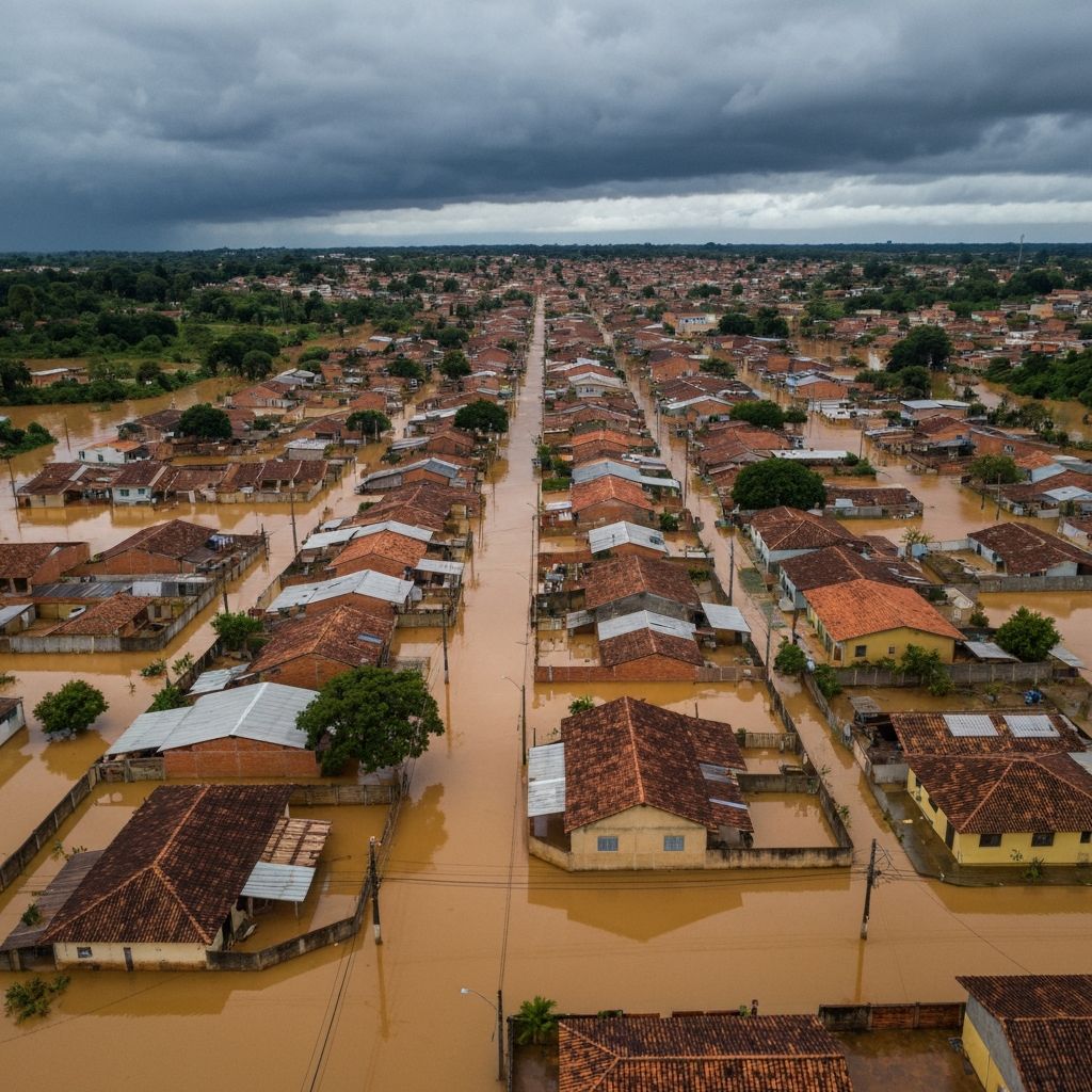 Enchentes em Minas Gerais